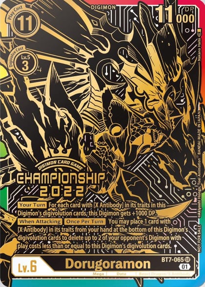 Dorugoramon (2022 Championship Finals 1st Place), Next Adventure BT7-065 SR