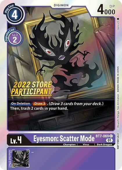 Eyesmon: Scatter Mode (2022 Store Participant), Next Adventure BT7-069 C
