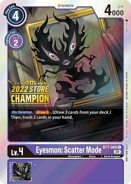 Eyesmon: Scatter Mode (2022 Store Champion), Next Adventure BT7-069 C