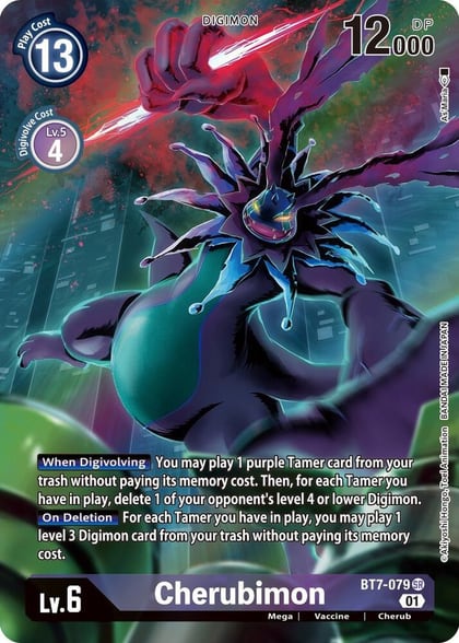 Cherubimon (Alternate Art), Next Adventure BT7-079 SR