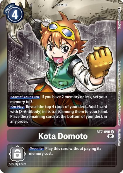 Kota Domoto (Event Pack 4), Next Adventure BT7-090 R