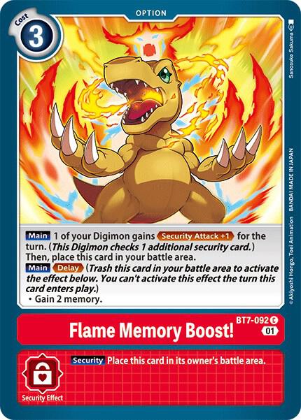 Flame Memory Boost!, Next Adventure BT7-092 C