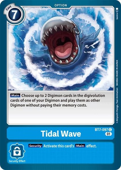 Tidal Wave, Next Adventure BT7-097 C