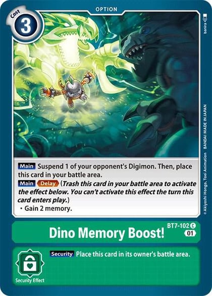 Dino Memory Boost!, Next Adventure BT7-102 C