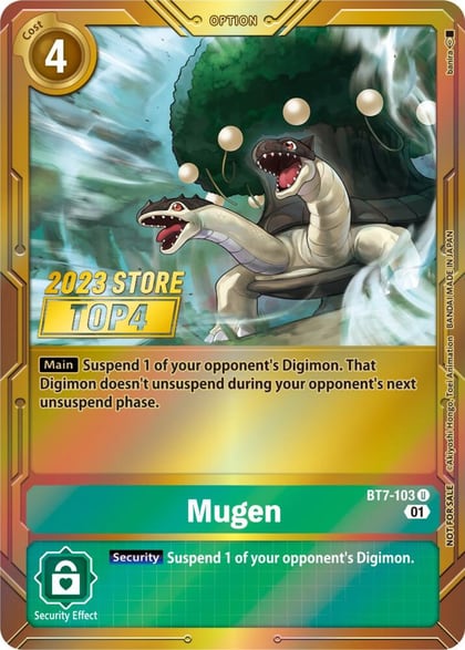 Mugen (2023 Store Top 4), Next Adventure BT7-103 U