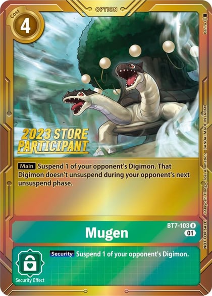 Mugen (2023 Store Participant), Next Adventure BT7-103 U