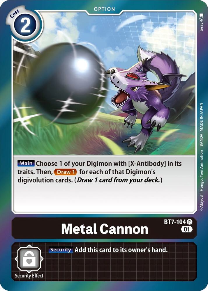 Metal Cannon, Next Adventure BT7-104 R