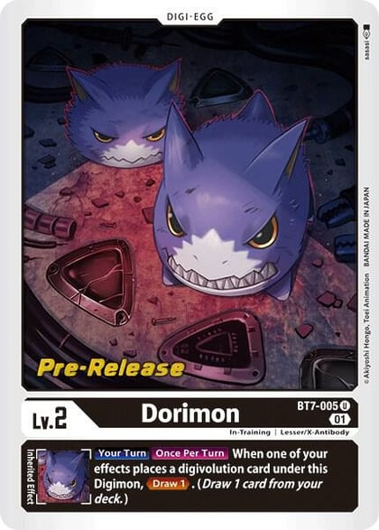 Dorimon, Next Adventure Pre-Release Cards BT7-005 U