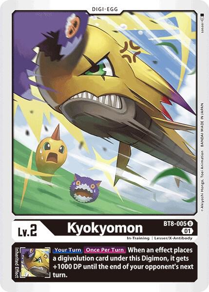 Kyokyomon, New Awakening BT8-005 U