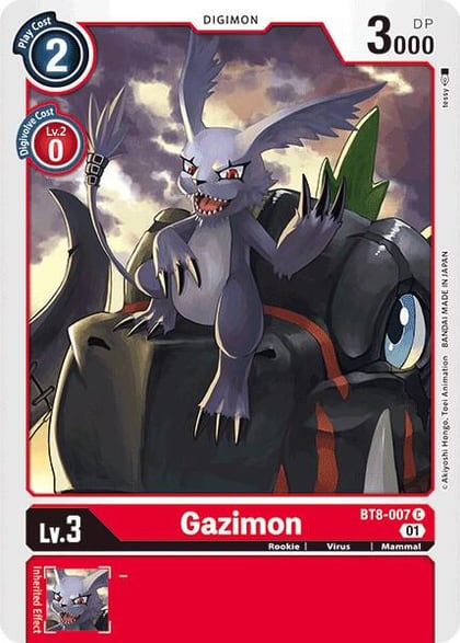 Gazimon, New Awakening BT8-007 C