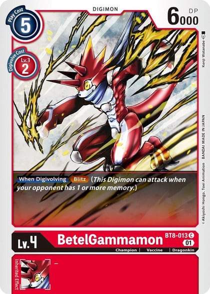 BetelGammamon, New Awakening BT8-013 C