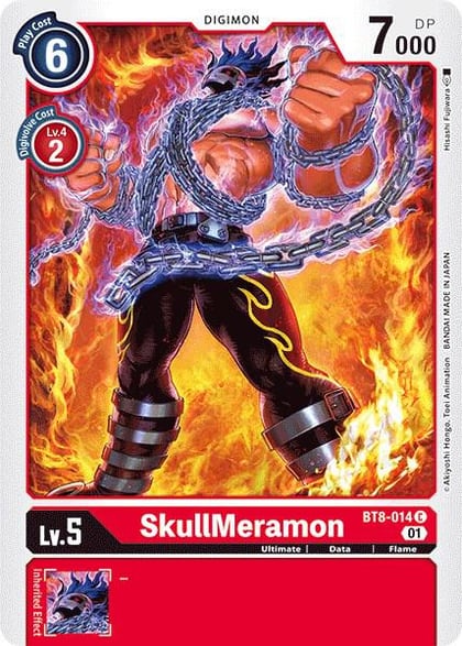 SkullMeramon, New Awakening BT8-014 C