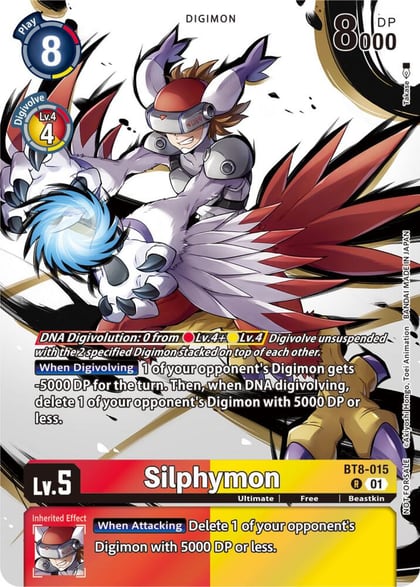 Silphymon (Tamer Party Pack -The Beginning-), New Awakening BT8-015 R