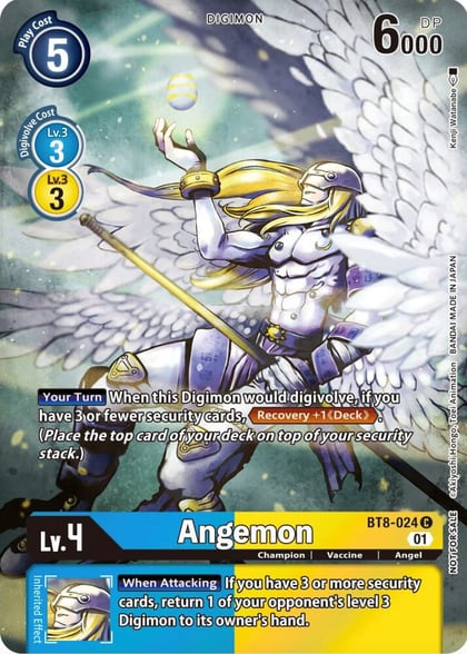 Angemon (Official Tournament Pack Vol.9), New Awakening BT8-024 C