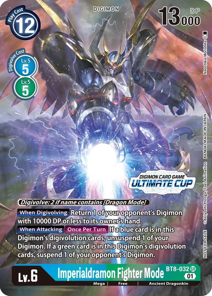 Imperialdramon Fighter Mode - BT8-032 (Ultimate Cup 2022), New Awakening BT8-032 SR
