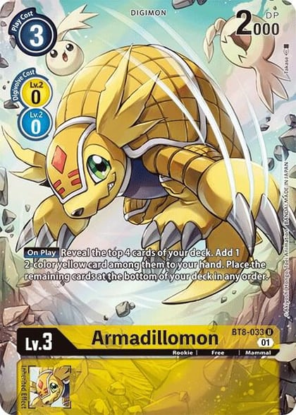 Armadillomon (Alternate Art), New Awakening BT8-033 U