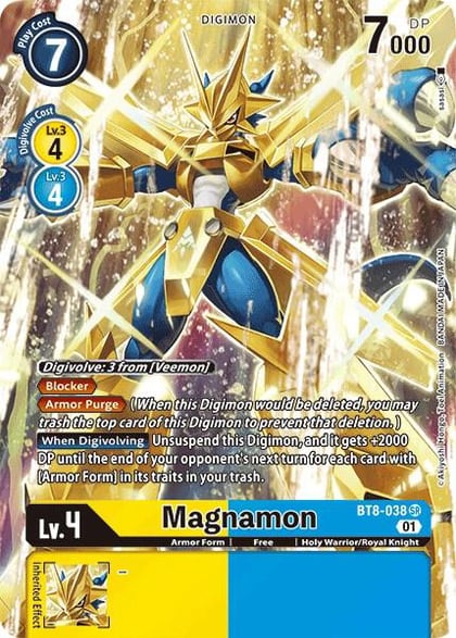 Magnamon (Alternate Art), New Awakening BT8-038 SR