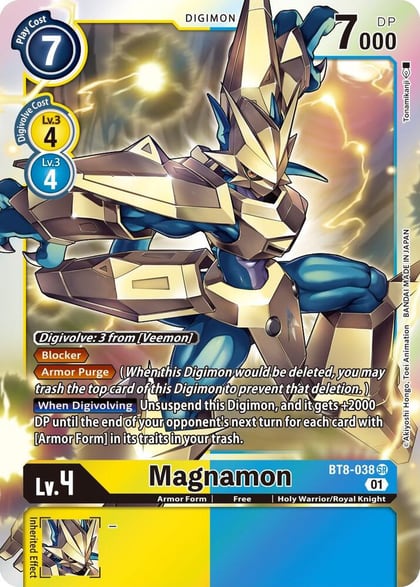 Magnamon, New Awakening BT8-038 SR