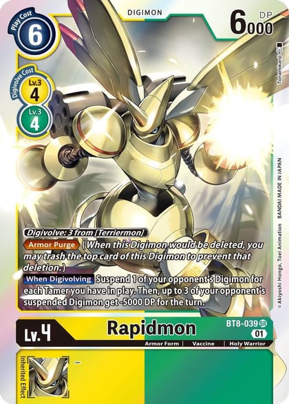 Rapidmon, New Awakening BT8-039 SR