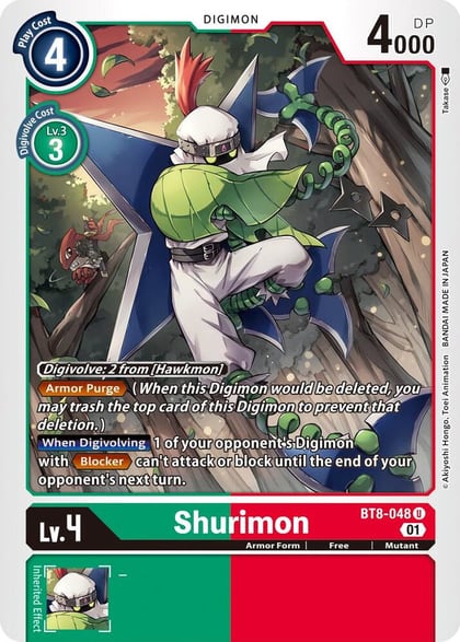 Shurimon, New Awakening BT8-048 U