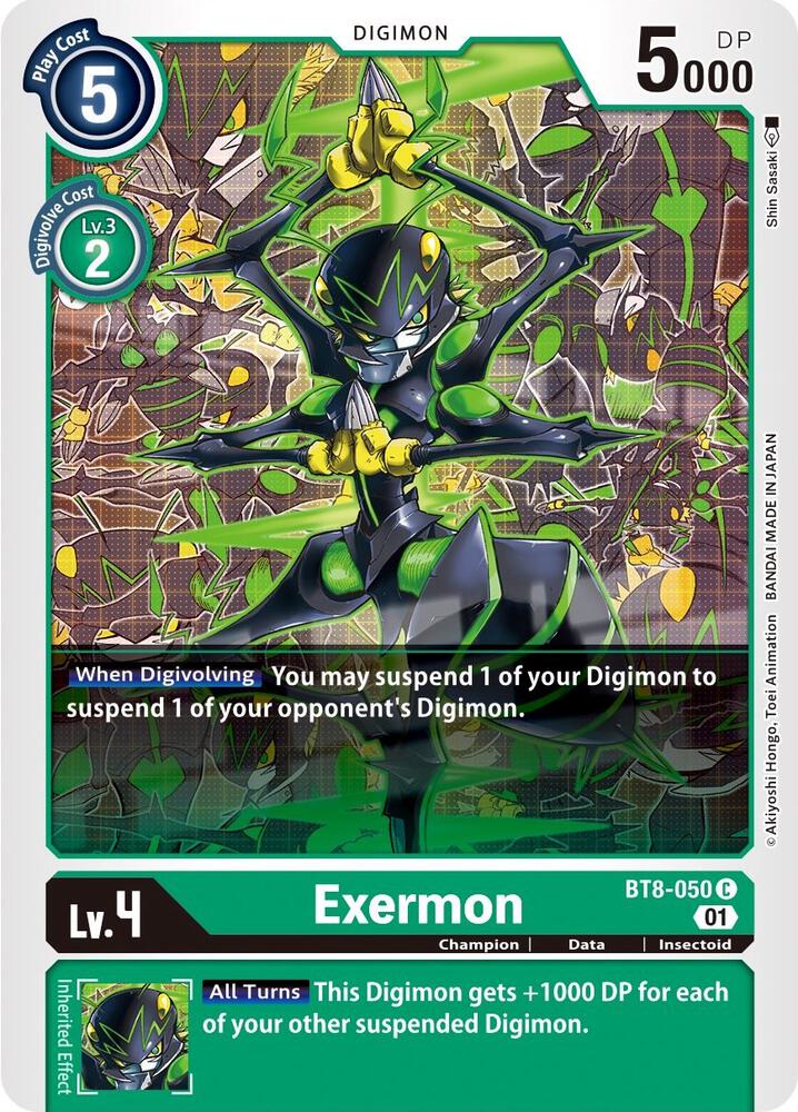 Exermon, New Awakening BT8-050 C