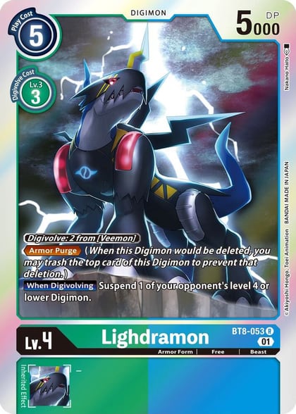 Lighdramon, New Awakening BT8-053 R