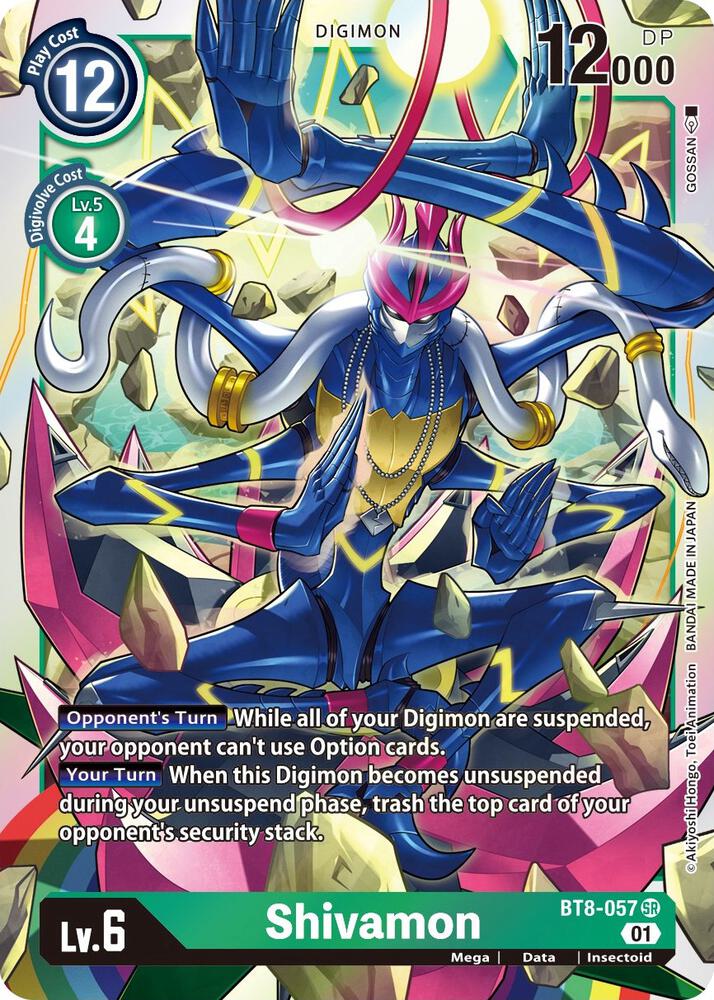 Shivamon, New Awakening BT8-057 SR