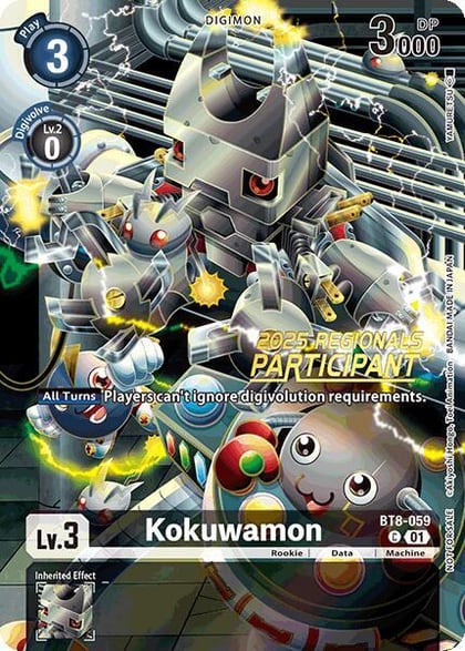 Kokuwamon (2025 Regionals Participant), New Awakening BT8-059 C