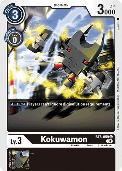 Kokuwamon, New Awakening BT8-059 C
