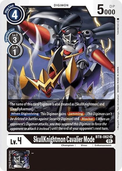 SkullKnightmon Cavalier Mode, New Awakening BT8-062 U