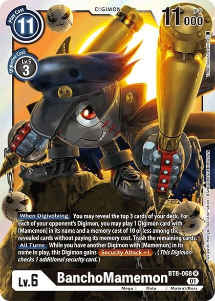 BanchoMamemon, New Awakening BT8-068 R