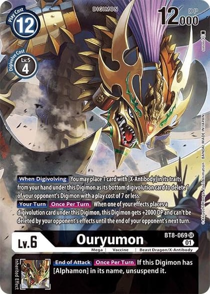 Ouryumon (Alternate Art), New Awakening BT8-069 SR