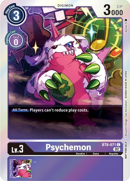 Psychemon (Winner Pack Royal Knights), New Awakening BT8-071 C