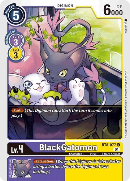 BlackGatomon, New Awakening BT8-077 U