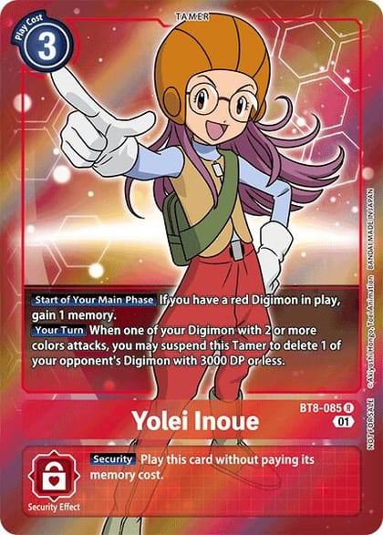 Yolei Inoue (Box Topper), New Awakening BT8-085 R