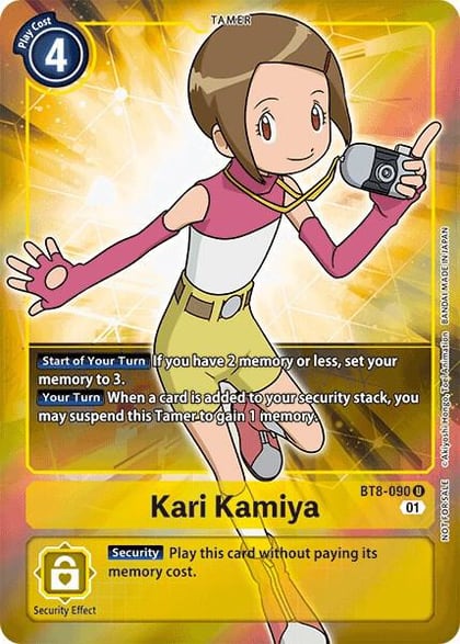 Kari Kamiya (Box Topper), New Awakening BT8-090 U