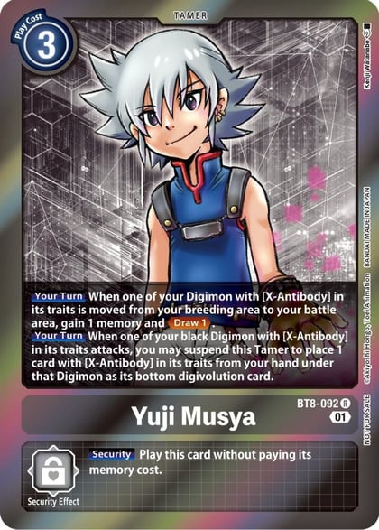 Yuji Musya (Event Pack 4), New Awakening BT8-092 R