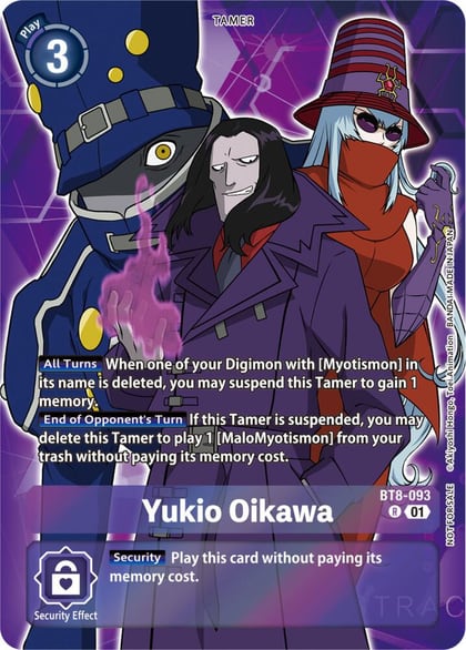 Yukio Oikawa (Tamer Party Pack -The Beginning-), New Awakening BT8-093 R