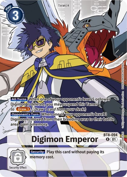 Digimon Emperor (Tamer Party Pack -The Beginning-), New Awakening BT8-094 R