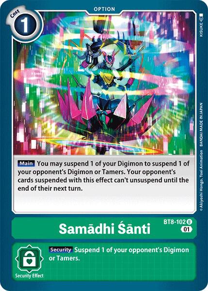 Samadhi Santi, New Awakening BT8-102 U