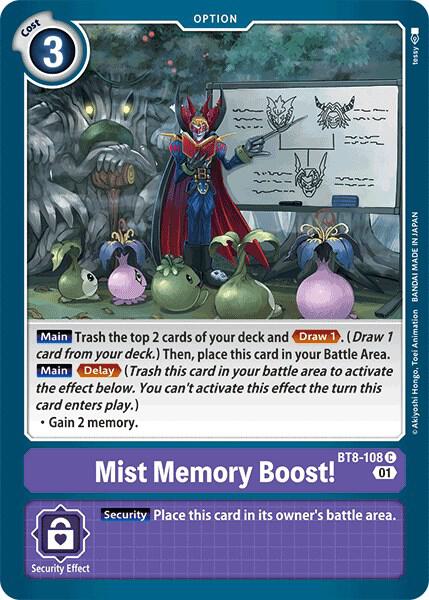 Mist Memory Boost!, New Awakening BT8-108 C
