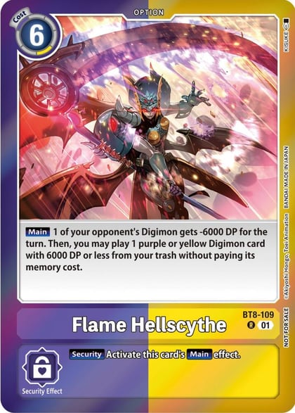 Flame Hellscythe (Event Pack 5), New Awakening BT8-109 R
