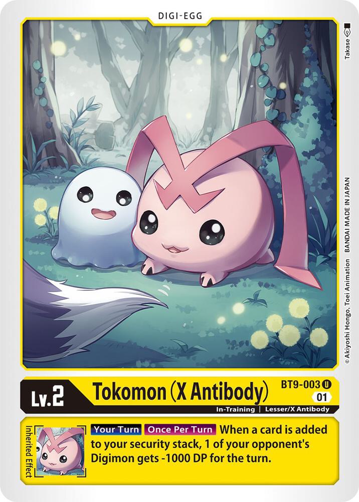 Tokomon (X Antibody), X Record BT9-003 U
