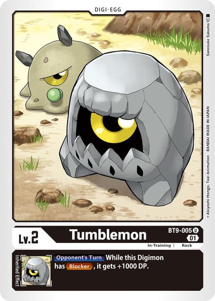 Tumblemon, X Record BT9-005 U