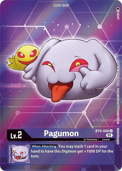 Pagumon (Box Topper), X Record BT9-006 U