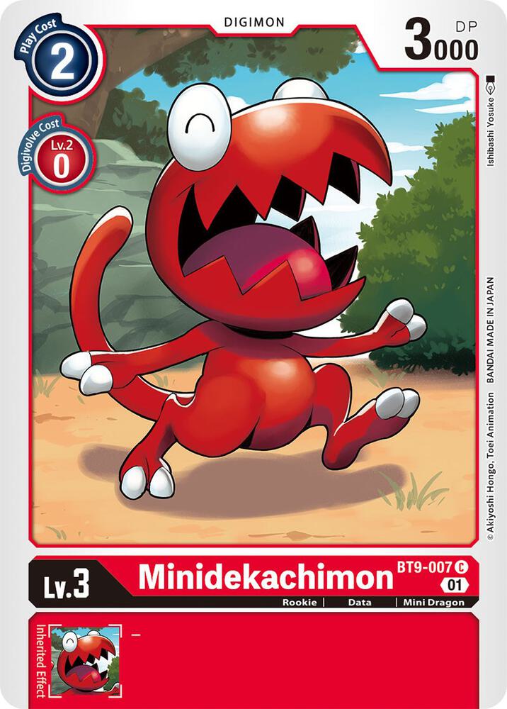 Minidekachimon, X Record BT9-007 C