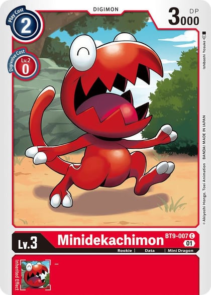 Minidekachimon, X Record BT9-007 C