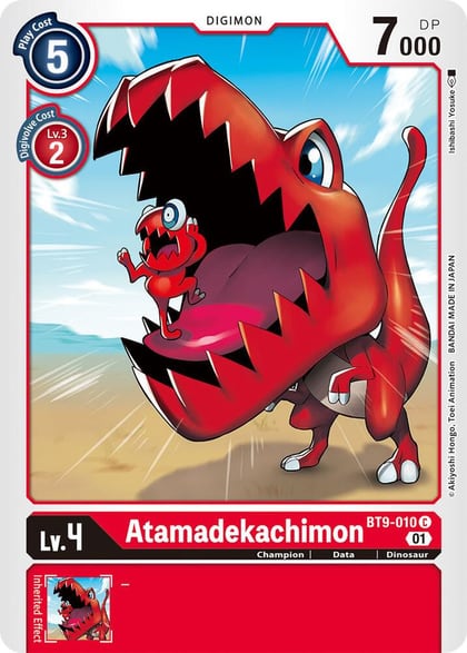 Atamadekachimon, X Record BT9-010 C