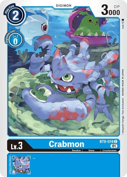 Crabmon, X Record BT9-019 C