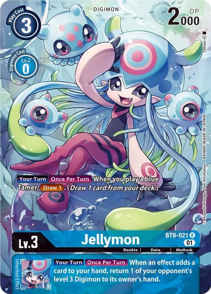 Jellymon (Alternate Art), X Record BT9-021 R